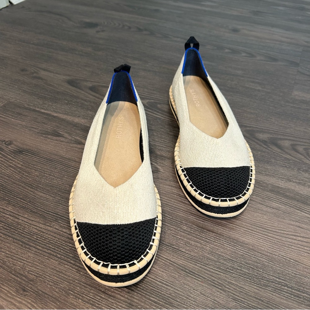 Rothy’s The Espadrille shoes Boardwalk 9.5